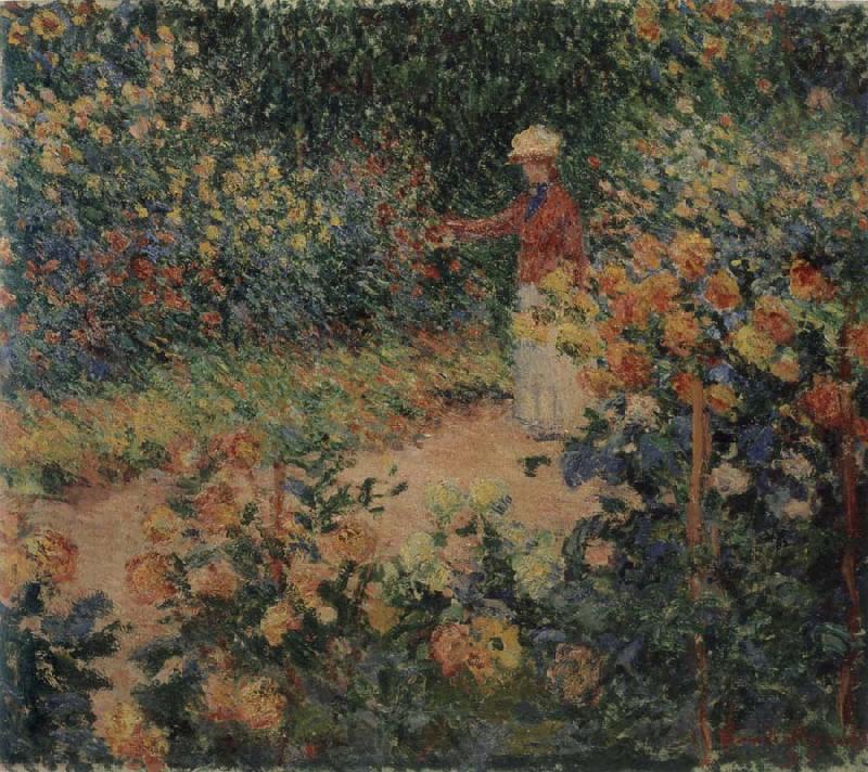 Claude Monet The Artist-s Garden at Giverny Germany oil painting art